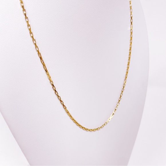 Stainless Steel 18” Gold Necklace - Picture 1 of 10